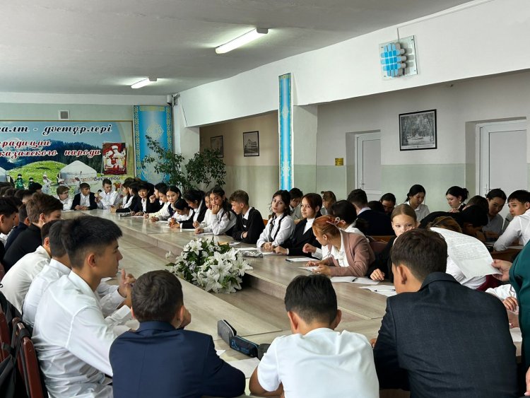 “Т.Рысқұловтың 130 жылдық мерейтойына” арналған жалпықазақстандық ашық диктант.
